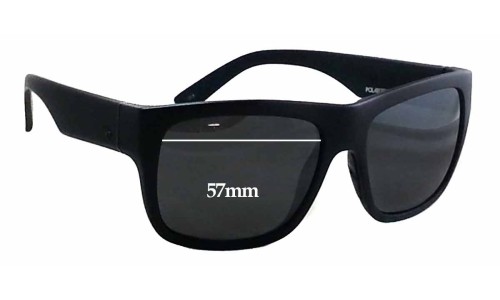 Sunglass Fix Replacement Lenses for Rip Curl Merrick - 57mm Wide 