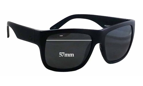 Sunglass Fix Ersatzgläser für Rip Curl Merrick - 57mm Wide 