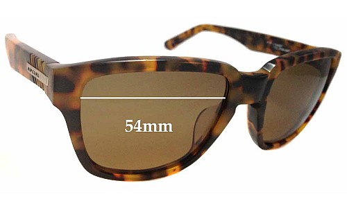 Sunglass Fix Replacement Lenses for Rip Curl T-Street  - 54mm Wide 