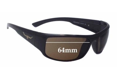 R.M. Williams Brooker Replacement Lenses 64mm wide 