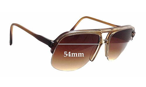 Sunglass Fix Replacement Lenses for Ropco King Rim - 54mm Wide 
