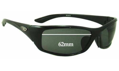 Sunglass Fix Replacement Lenses for Ryders Oxygen - 62mm Wide 