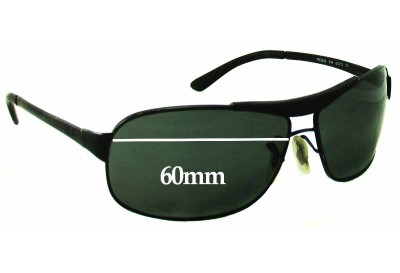 Ray Ban RB3323 Replacement Lenses 60mm wide 