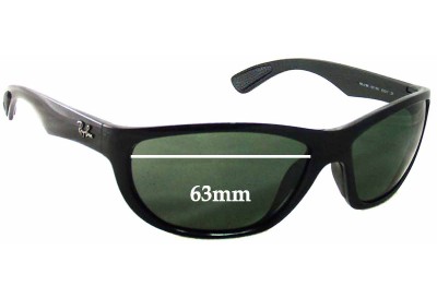 Ray Ban RB4188 Replacement Lenses 63mm wide 