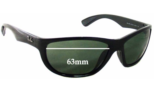 Sunglass Fix Replacement Lenses for Ray Ban RB4188 - 63mm Wide 
