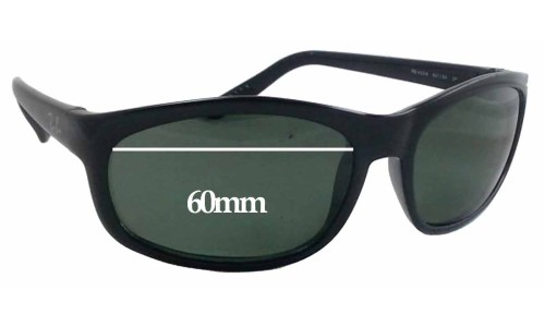 Ray Ban RB4004 Replacement Lenses 60mm wide 