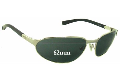 Ray Ban B&L W3159 Replacement Lenses 62mm wide 