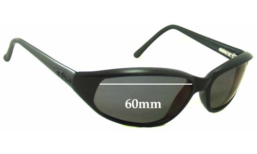 Sunglass Fix Replacement Lenses for Revo RE1007 - 60mm Wide 