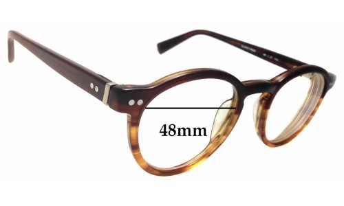 Sunglass Fix Replacement Lenses for Seraphin Quincy - 48mm Wide 
