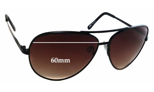 Sunglass Fix Replacement Lenses for Serengeti Large Aviator - 60mm Wide 