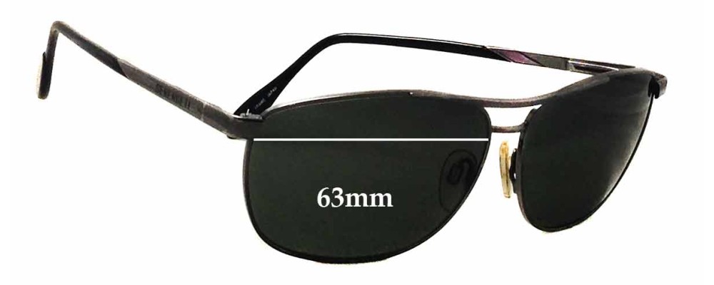 Sunglass Fix Replacement Lenses for Serengeti 6212 - 63mm Wide