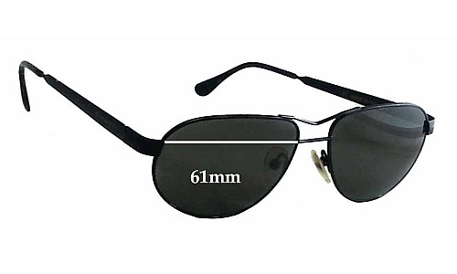 Sunglass Fix Replacement Lenses for Serengeti 6566 - 61mm Wide 
