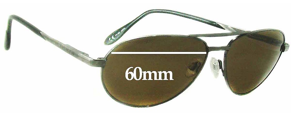 Sunglass Fix Replacement Lenses for Serengeti Apogee - 60mm Wide