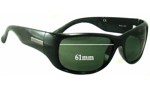 Sunglass Fix Replacement Lenses for Serengeti Bocca - 61mm Wide 