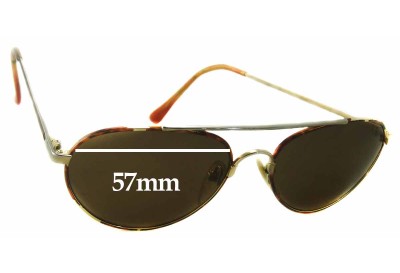 Serengeti Driver Replacement Sunglass Lenses - 57mm wide 