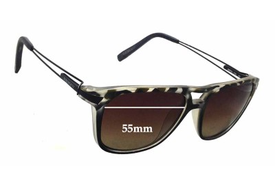 Sunglass Fix Replacement Lenses for Serengeti Empoli - 55mm wide - 44mm tall 