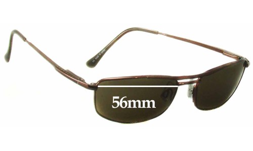 Sunglass Fix Replacement Lenses for Serengeti Montalone - 56mm Wide 