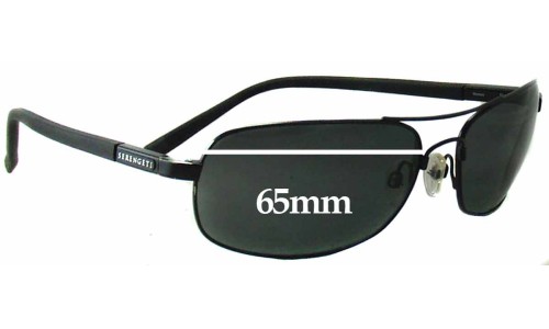 Sunglass Fix Replacement Lenses for Serengeti Rimini - 65mm Wide 