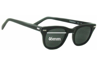 Shuron Freeway Replacement Lenses 46mm wide 