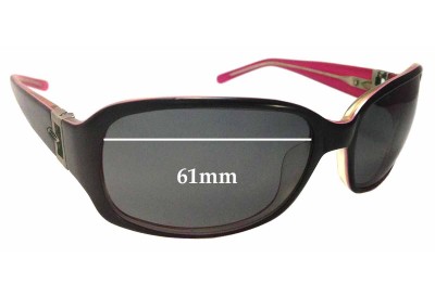  Sunglass Fix Replacement Lenses for Smith Audrey - 61mm Wide 