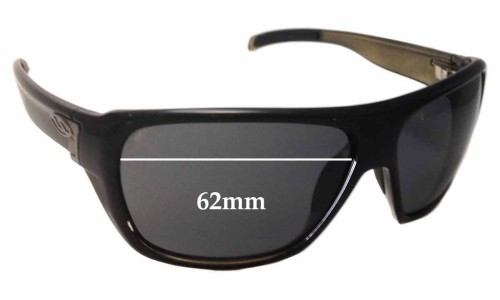 Sunglass Fix Replacement Lenses for Smith Chief - 62mm Wide 