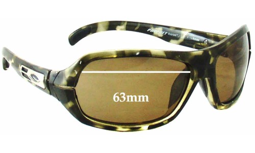 Sunglass Fix Replacement Lenses for Smith Prophet - 63mm Wide 