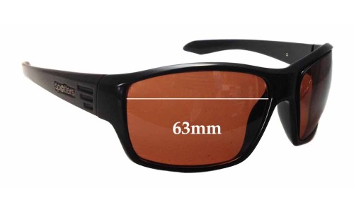Sunglass Fix Replacement Lenses for Spotters Blaze - 63mm Wide 