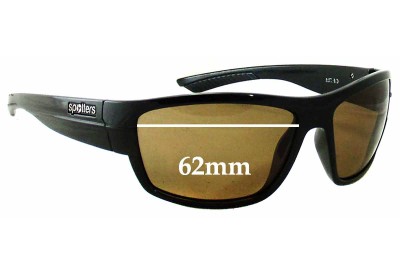 Spotters Nitro Replacement Lenses 62mm wide 