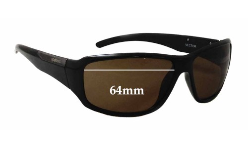 Sunglass Fix Replacement Lenses for Spotters Vector - 64mm Wide 
