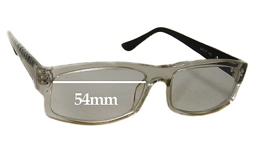 Sunglass Fix Replacement Lenses for Specsavers R29EG8014 - 54mm Wide 