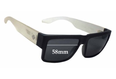 Spy Optic Cyrus Replacement Lenses 58mm wide 