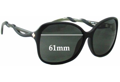 Spy Optic Fiona Replacement Lenses 61mm wide 