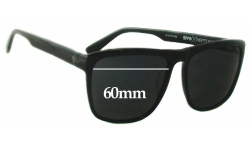 Sunglass Fix Replacement Lenses for Spy Optic Neptune - 60mm Wide 