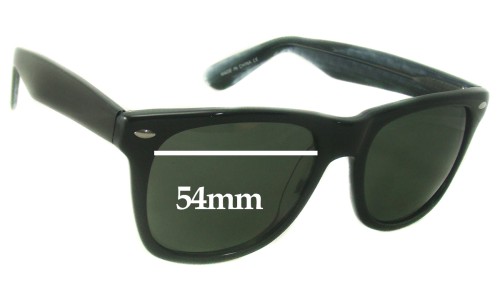 Sunglass Fix Replacement Lenses for Unbranded Lucas Film 2013 - 54mm Wide 