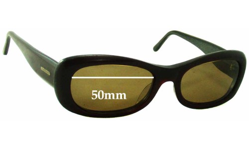 Sunglass Fix Replacement Lenses for Serengeti Dr. Betty - 50mm Wide 