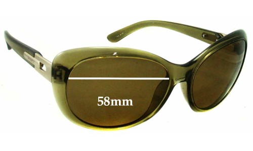 Sunglass Fix Replacement Lenses for Smarty  S11522 - 58mm Wide 