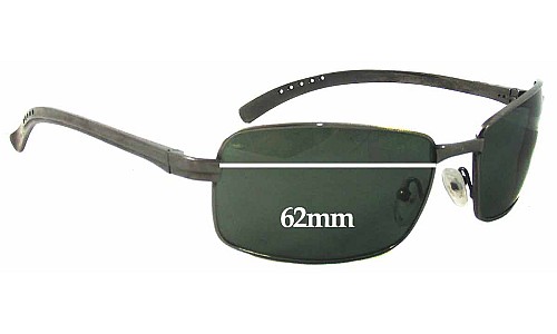 Sunglass Fix Replacement Lenses for Spotters F11 - 62mm Wide 