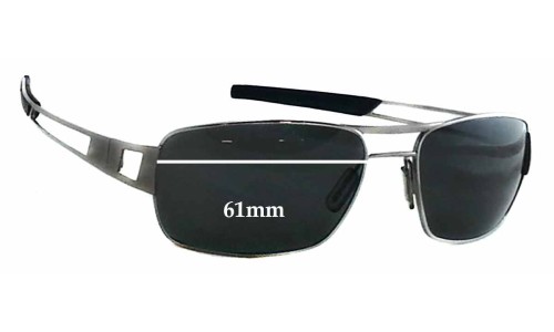 Sunglass Fix Replacement Lenses for Tag Heuer Speedway TH0203 - 61mm Wide 