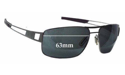 Sunglass Fix Replacement Lenses for Tag Heuer Speedway TH0202 - 63mm Wide 