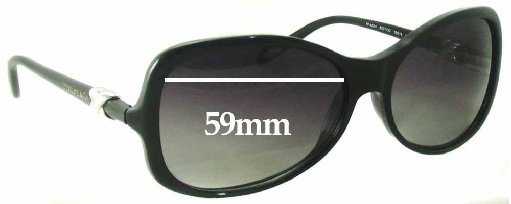 Sunglass Fix Replacement Lenses for Tiffany & Co TF 4024 - 59mm Wide