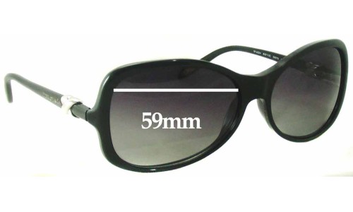 Sunglass Fix Replacement Lenses for Tiffany & Co TF 4024 - 59mm Wide 