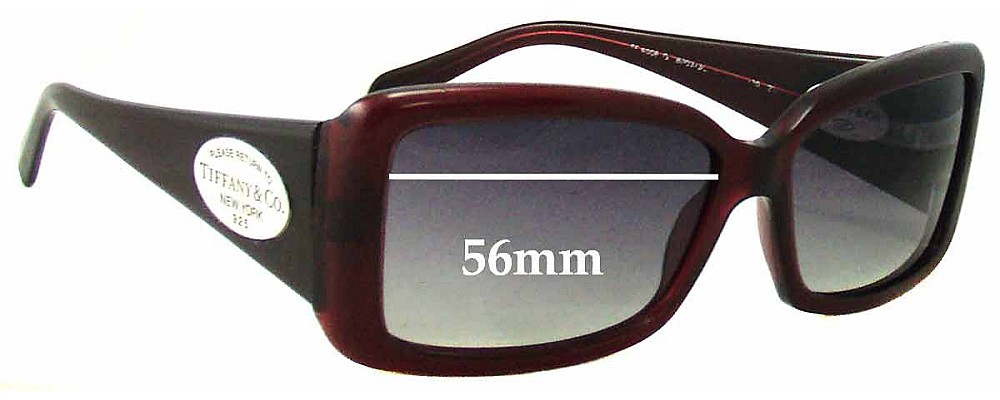 Sunglass Fix Replacement Lenses for Tiffany & Co TF 4006 - 56mm Wide