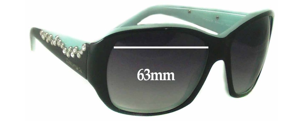 Sunglass Fix Replacement Lenses for Tiffany & Co TF 4016-B - 63mm Wide