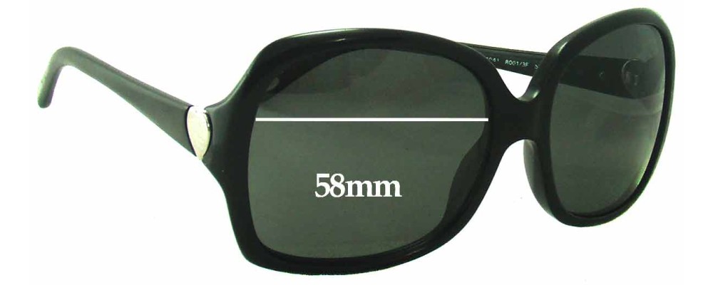 Sunglass Fix Replacement Lenses for Tiffany & Co TF 4041 - 58mm Wide