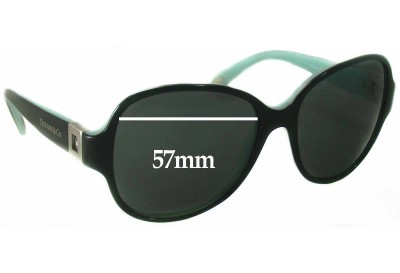 Tiffany & Co TF4046-B Replacement Sunglass Lenses - 57mm Wide 