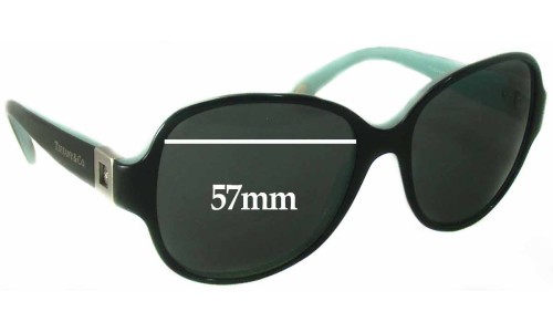 Sunglass Fix Replacement Lenses for Tiffany & Co TF 4046-B - 57mm Wide 
