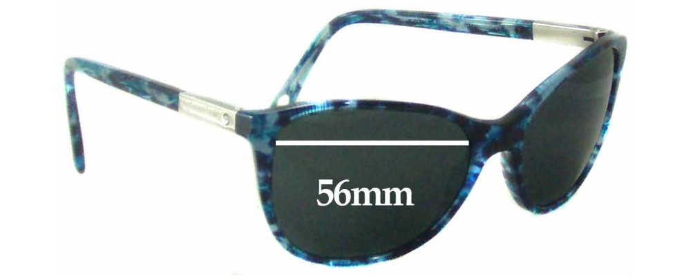 Sunglass Fix Replacement Lenses for Tiffany & Co TF 4051-B - 56mm Wide