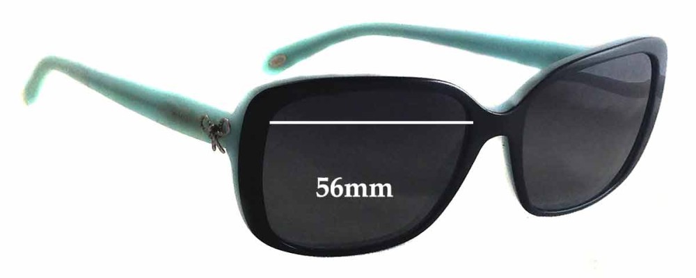 Sunglass Fix Replacement Lenses for Tiffany & Co TF 4092 - 56mm Wide