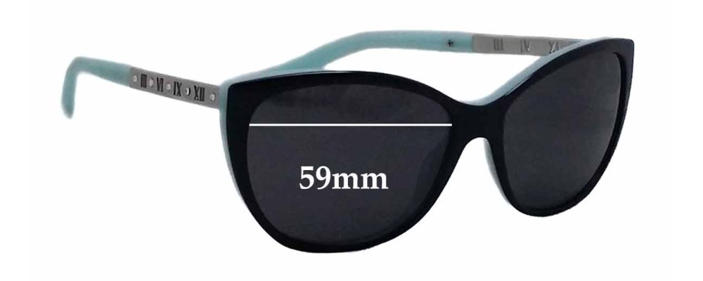 Sunglass Fix Replacement Lenses for Tiffany & Co TF 4094-B - 59mm Wide