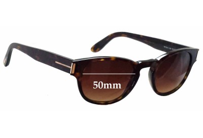 Tom Ford TF5275 Replacement Sunglass Lenses - 50mm wide 